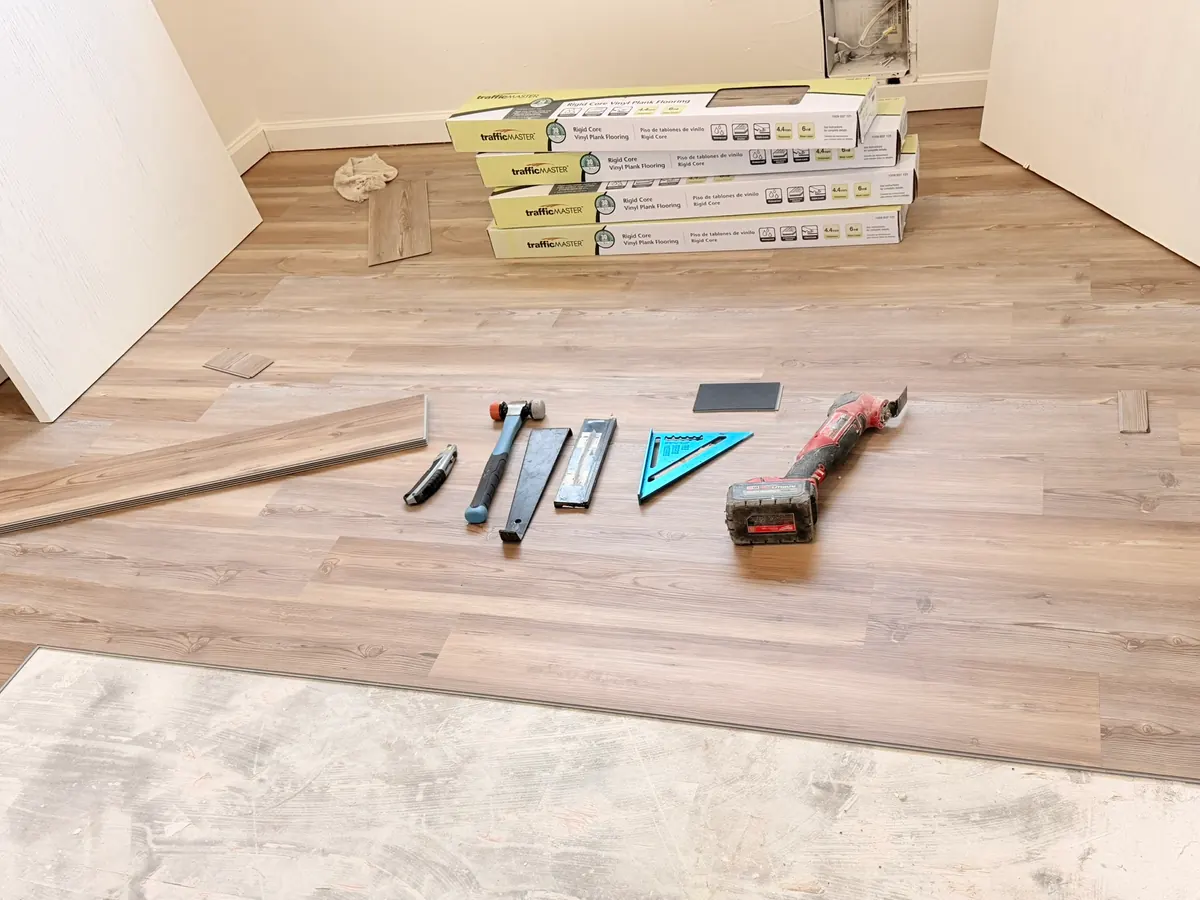 Flooring work