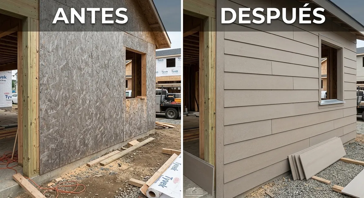 Siding work